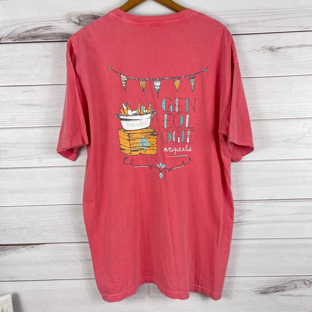 Geneologie Women's Short Sleeve T-shirt Tailgate Size L